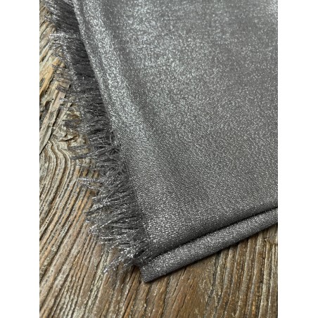 Foulard paillette taupe