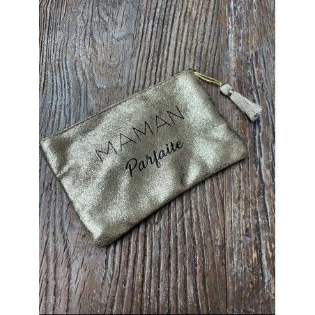 Pochette Maman Parfaite gold