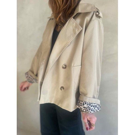 Trench doublé Léo Beige