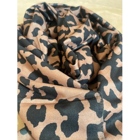 Foulard léo camel