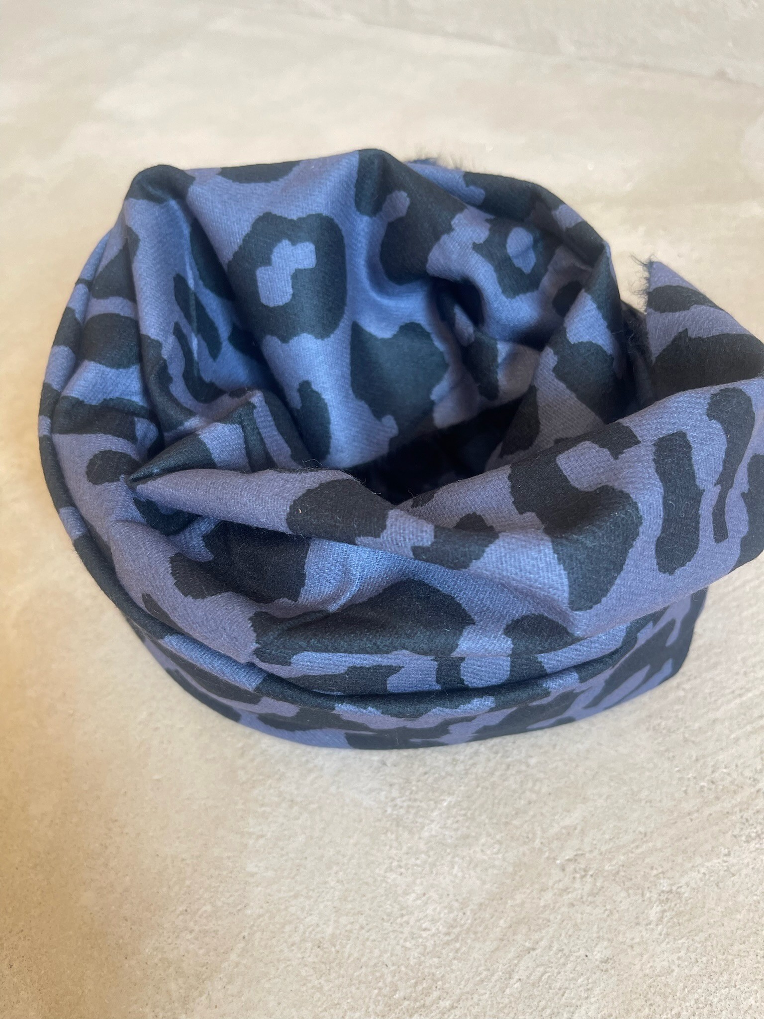 Foulard léo marine