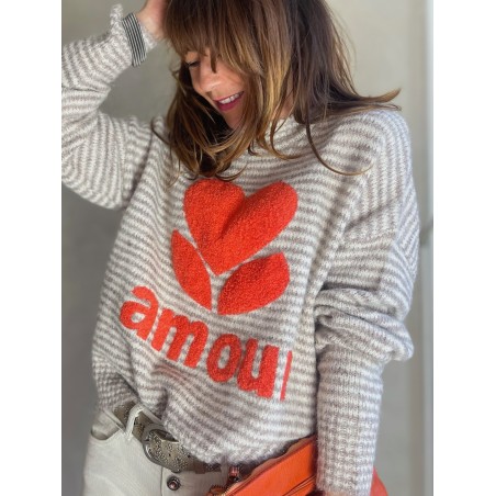 Pull AMOUR orange