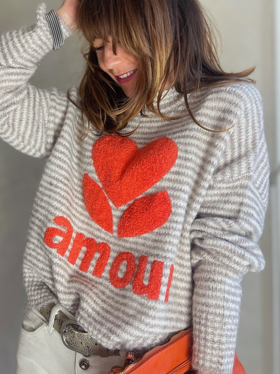 Pull AMOUR orange