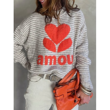 Pull AMOUR orange