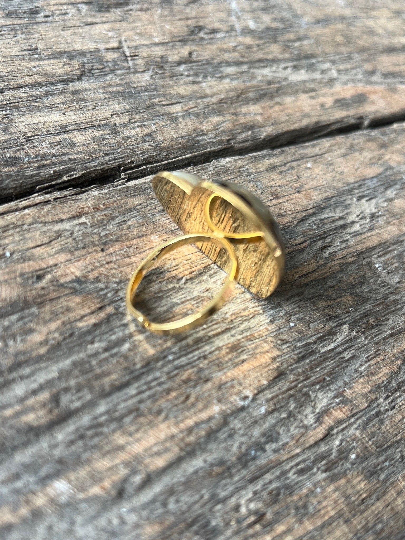 Bague coeur léo