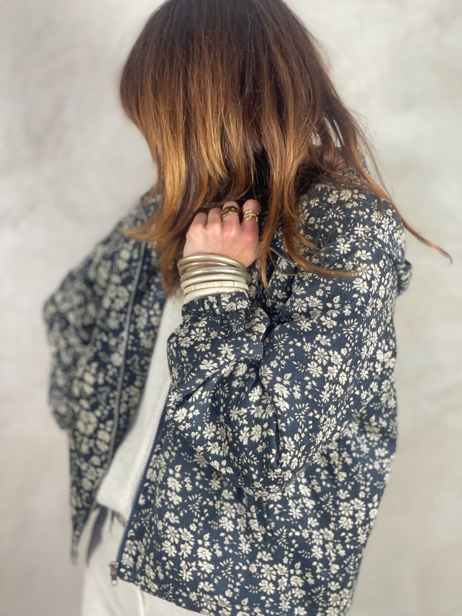 Veste liberty velours