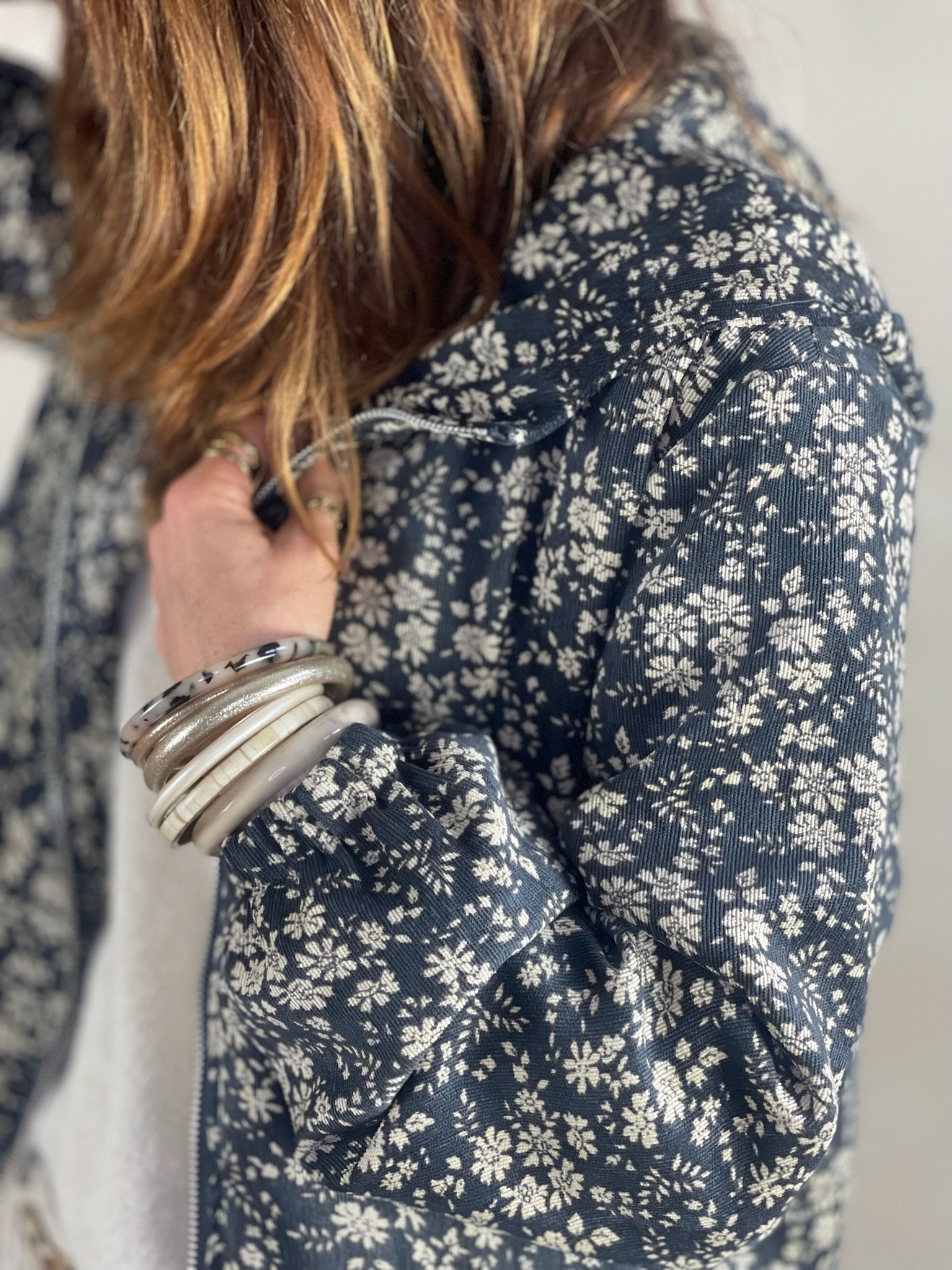 Veste liberty velours