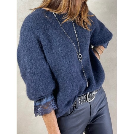 Pull marine ultra doux