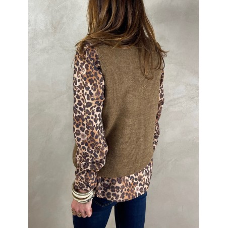 Gilet camel