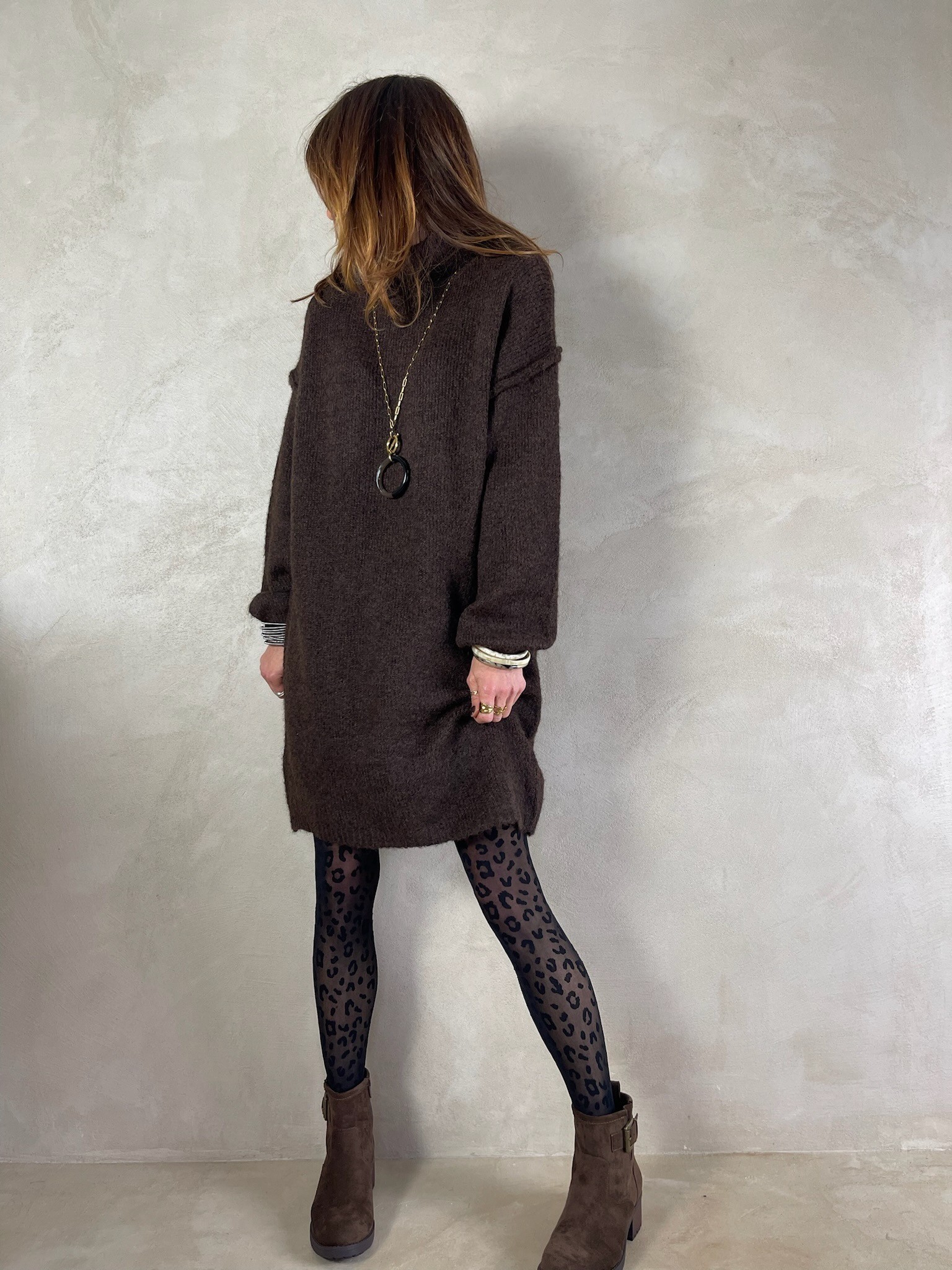 Robe pull choco