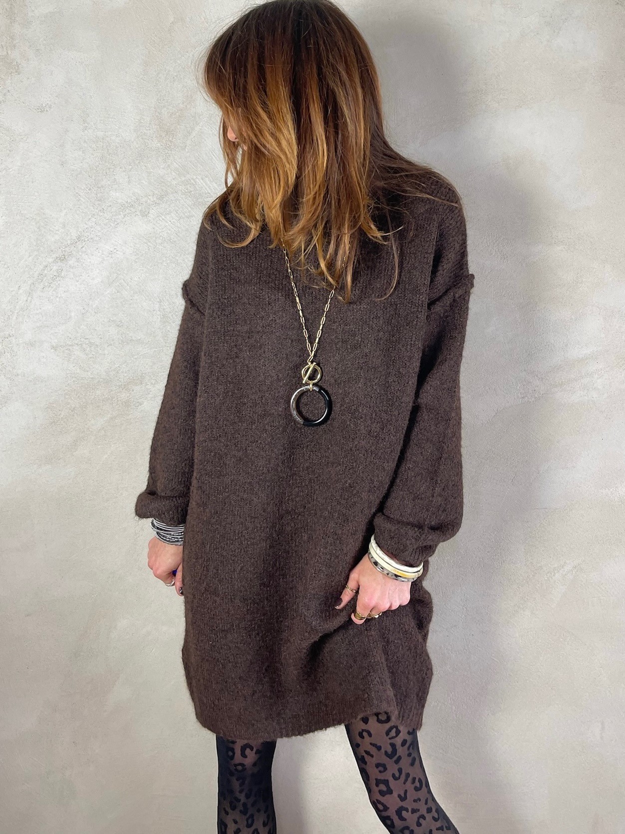 Robe pull choco