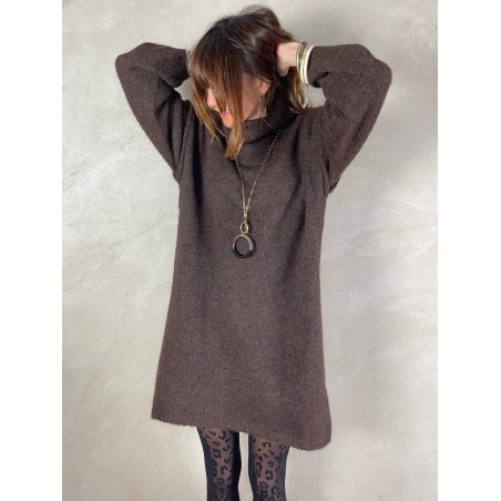 Robe pull choco