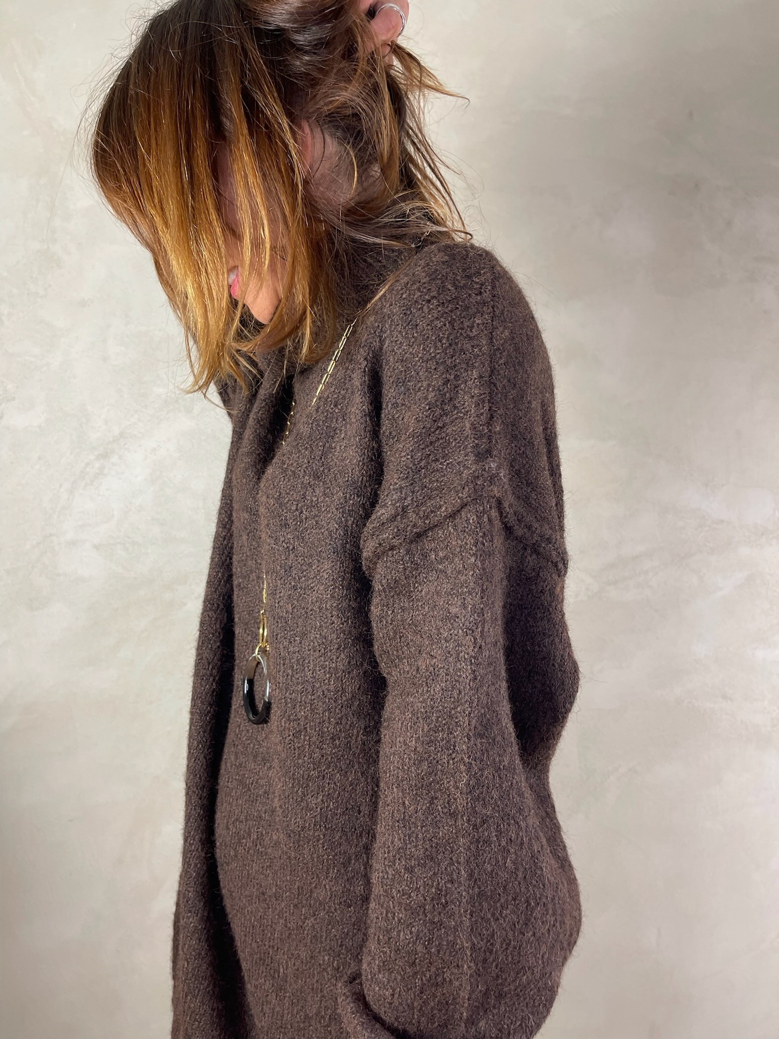 Robe pull choco