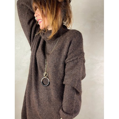 Robe pull choco