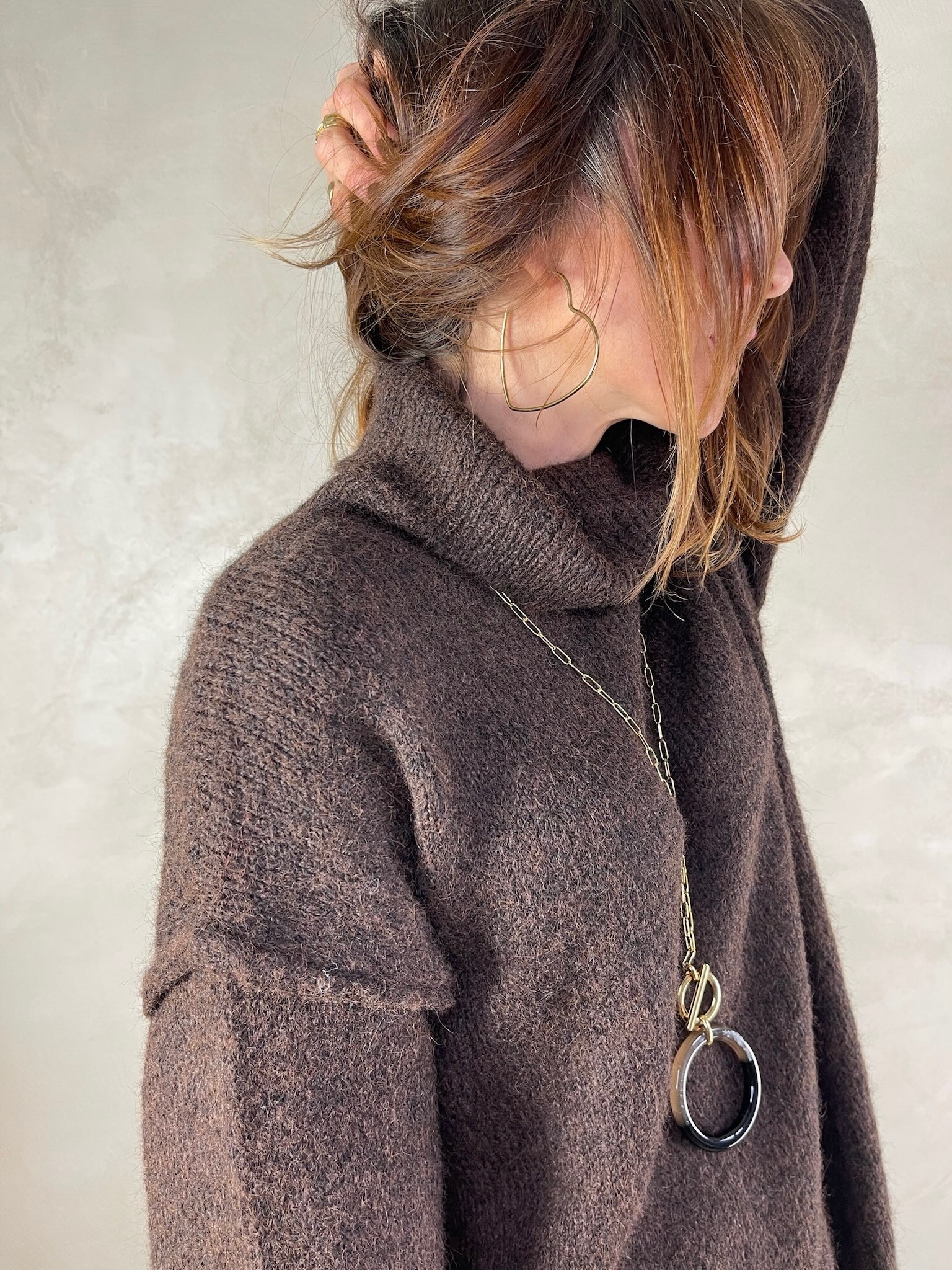 Robe pull choco