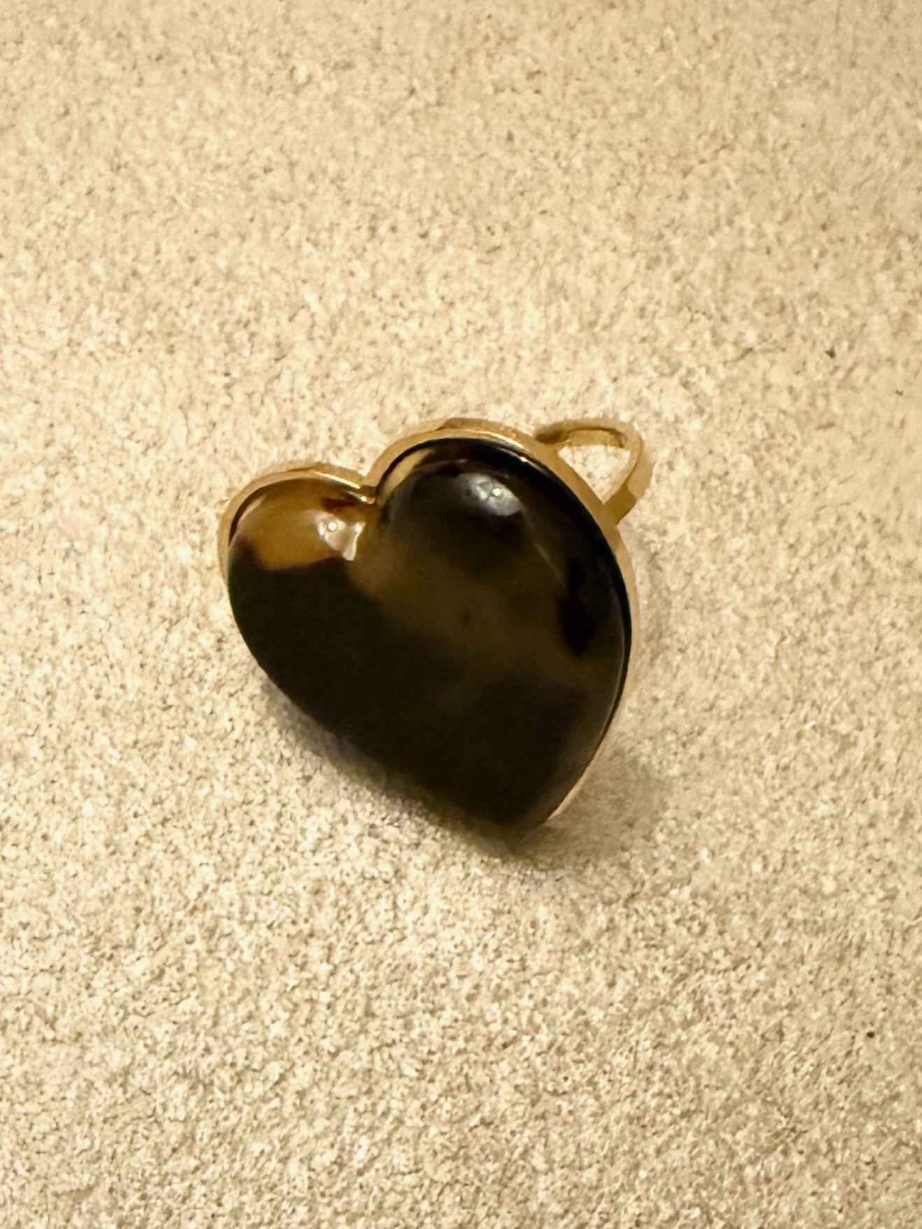 Bague coeur léo