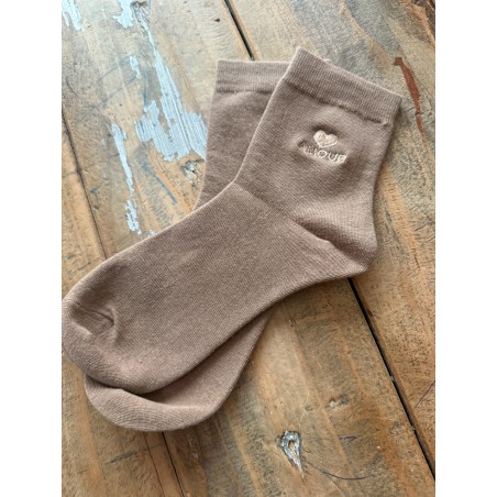 Chaussettes camel AMOUR