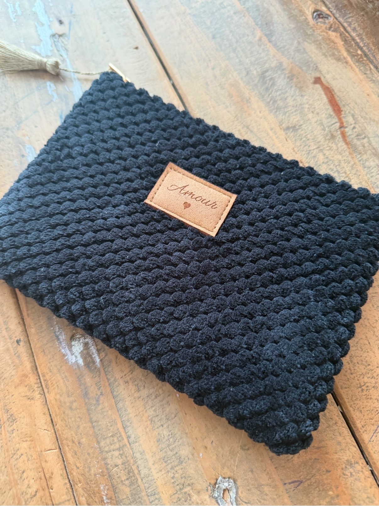 Pochette velours Amour ♥