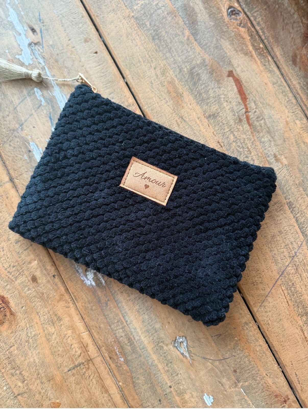 Pochette velours Amour ♥