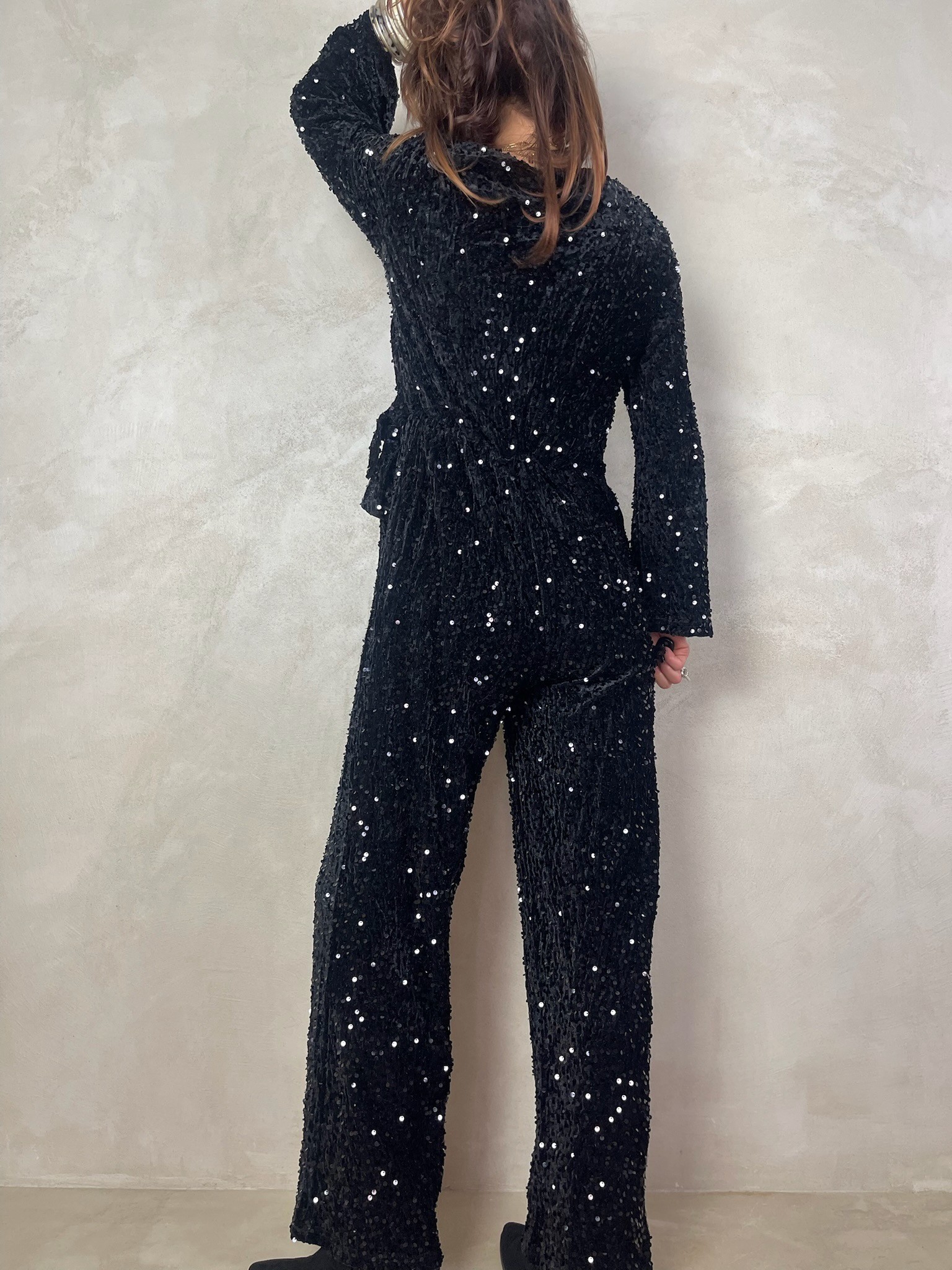 Combi noire sequins