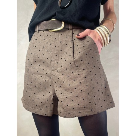 Short coeurs choco