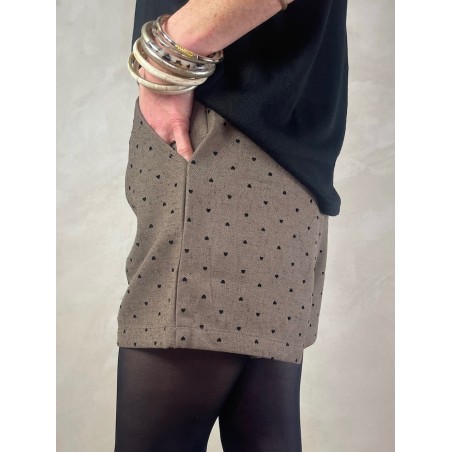 Short coeurs choco