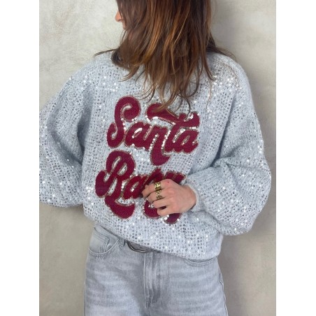 Pull sequins Santa Baby