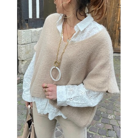 Chemise broderie blanche