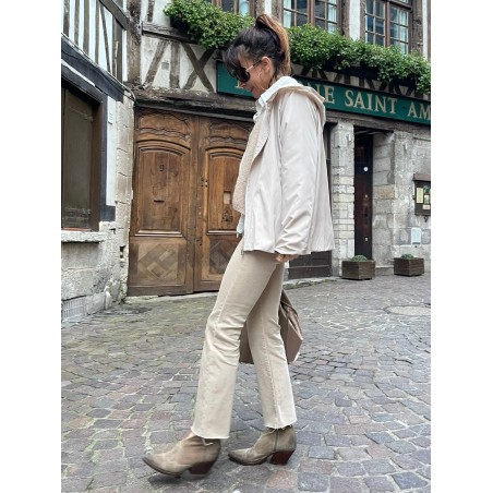 Veste coupe vent beige