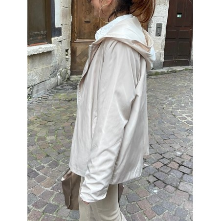 Veste coupe vent beige