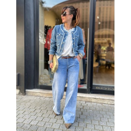 Veste couture denim