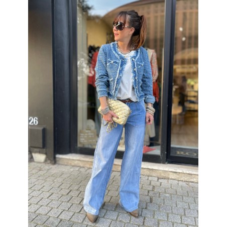 Veste couture denim